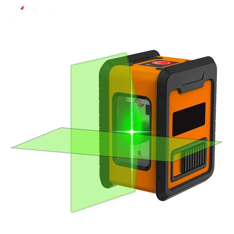 infrared level portable mini green light 2 lines cast line meter high precision strong light level water meter - Image 5