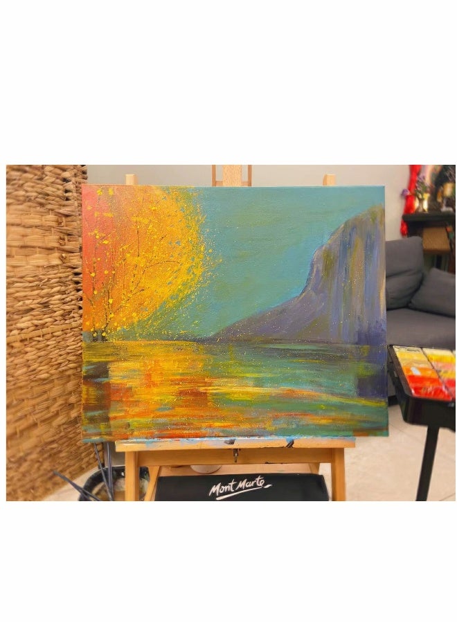 Canvas Boards for Painting, Canvas Value Pack of 12 Blank Pre Stretched Canvases Panels Cotton for Acrylics Oil Painting Art Paint Kits for Adults Kids - Image 2