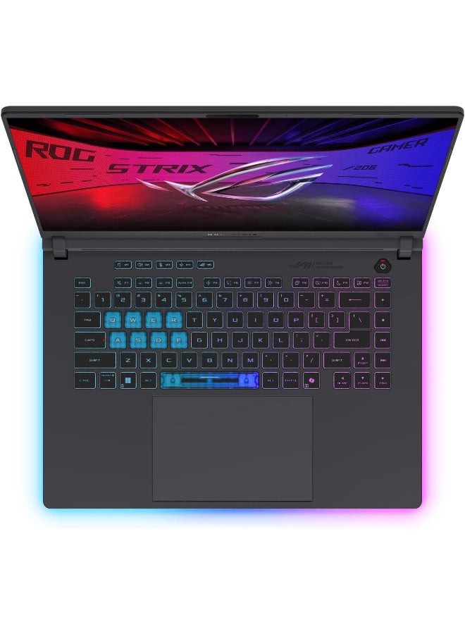 ASUS ROG Strix G16 Gaming Laptop, 16" 2.5K 240Hz Nebula Display, Intel Core Ultra 9 275HX, 16GB DDR5 RAM, 1TB SSD, NVIDIA GeForce RTX 5060 8GB, 4-Zone RGB English Eclipse Grey - Image 3
