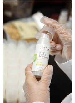 zatik Naturals - Solar Mineral Sunscreen With Argan And Moringa  - Image 3