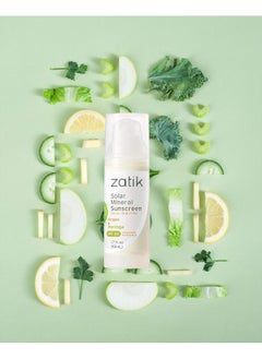 zatik Naturals - Solar Mineral Sunscreen With Argan And Moringa  - Image 5