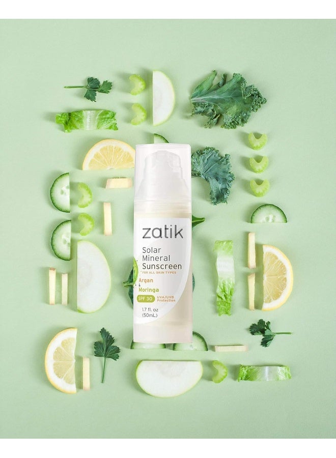 zatik Naturals - Solar Mineral Sunscreen With Argan And Moringa - Image 5