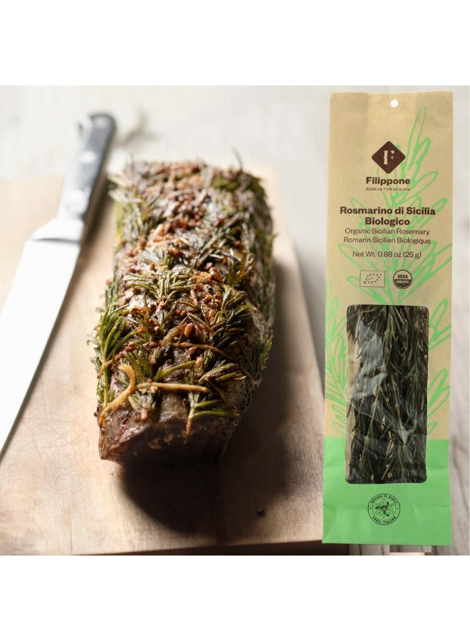 Filippone Organic Sicilian Rosemary Dried Leaves 25 G - Image 4