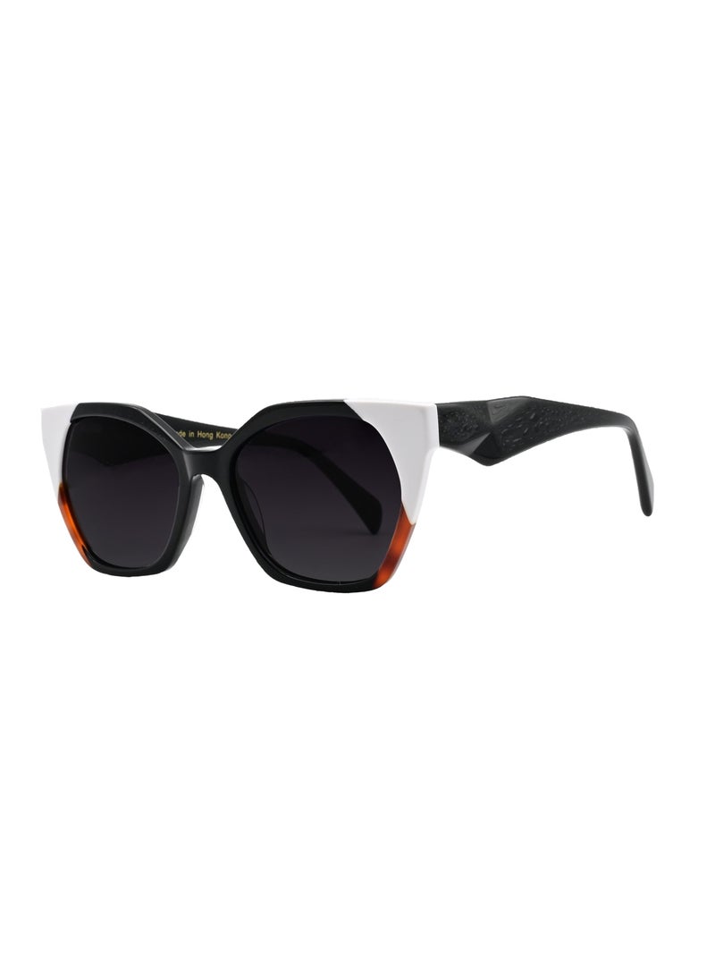 DLS Sunglasses for men and women - Cat Eye Acetate Frame with UV protacted lenses multipurpose use (S0013-C2) - Image 1