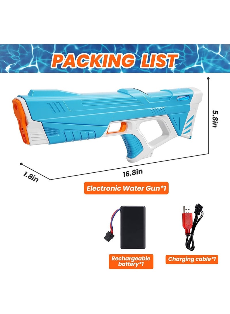 AUTOYSUR Water Gun Toy for Kids,Realistic Water Blasters Model That Absorbs Water Automatically,Water Battle Game Gun Toy  - Image 4