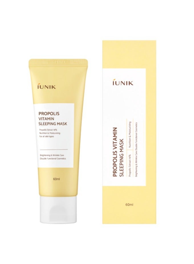 Iunik Vitamin & Propolis Sleeping Mask 60ml - Image 1