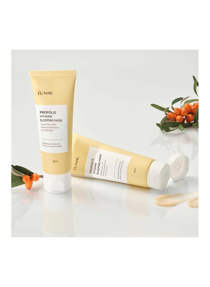 Iunik Vitamin & Propolis Sleeping Mask 60ml - Image 2