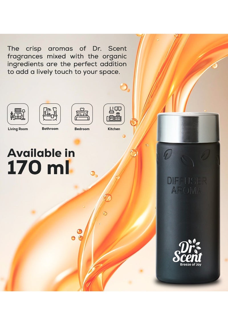 Dr Scent Dr Scent Diffuser Aroma Primum | Dubai Scent - With Gentle and Natural Hints of Blueberry, Safron, White Musk, Rosemary and Amber 170ML  - Image 3
