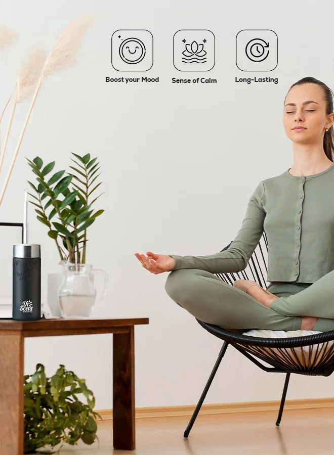 Dr Scent Dr Scent Diffuser Aroma Primum | Dubai Scent - With Gentle and Natural Hints of Blueberry, Safron, White Musk, Rosemary and Amber 170ML