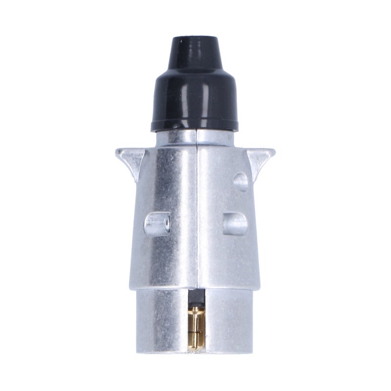 7Pin Trailer Plug: 12Vdc Aluminum Alloy & Brass Pins - Waterproof Rustproof CE RoHS Certified European Trailer Plug for European Trailers Trucks Caravans - Image 2