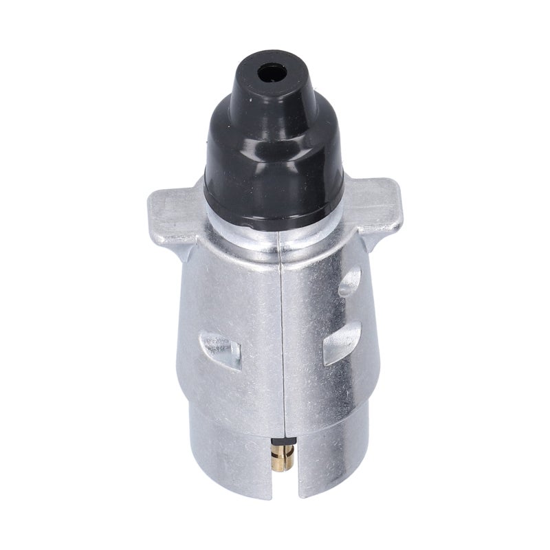 7Pin Trailer Plug: 12Vdc Aluminum Alloy & Brass Pins - Waterproof Rustproof CE RoHS Certified European Trailer Plug for European Trailers Trucks Caravans - Image 1