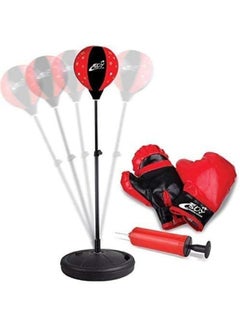 EASY FUTURE Adjustable Height Kids Sports Boxing Punching Bag Freestanding with Pair of Gloves Boxing Punching Bag for Kids  - Image 2