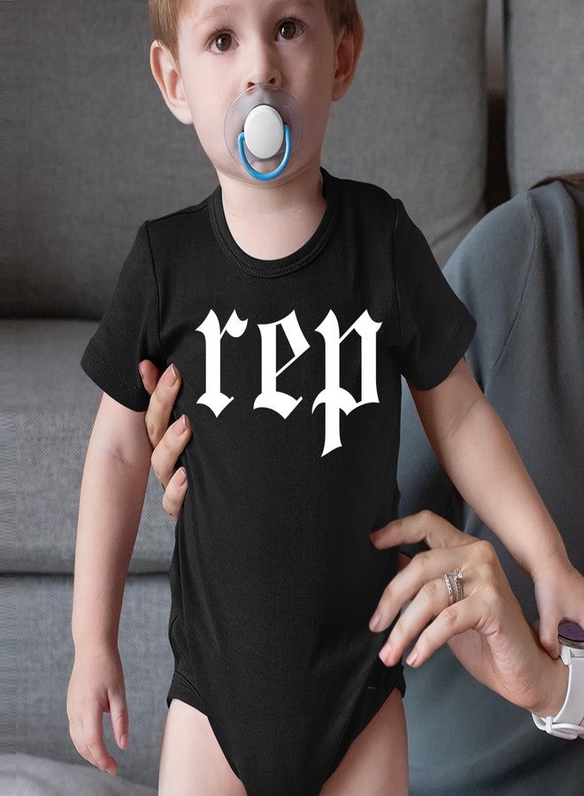 The Pxv One-Piece REP Reputation ERAS 6 Months Black Romper - Image 2