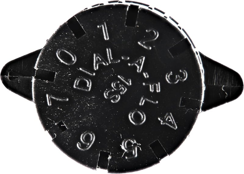 Raindrip 157005B Adjustable Flow Bubbler, Non-Pressure Compensating Emitter, Full-Circle Pattern, 8 Stream Spray with 1/4-Inch Barbed Inlet, 5-Pack, Black - Image 2