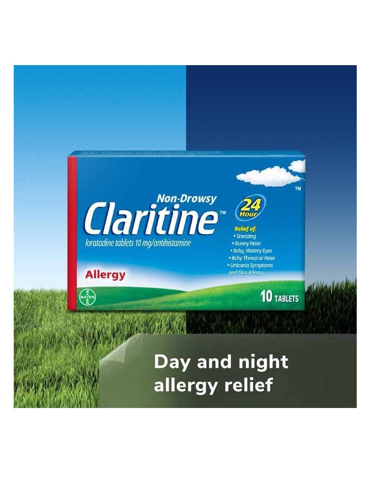 BAYER Pack Of 2 Claritine 10 Mg 10 Tablets  - Image 2