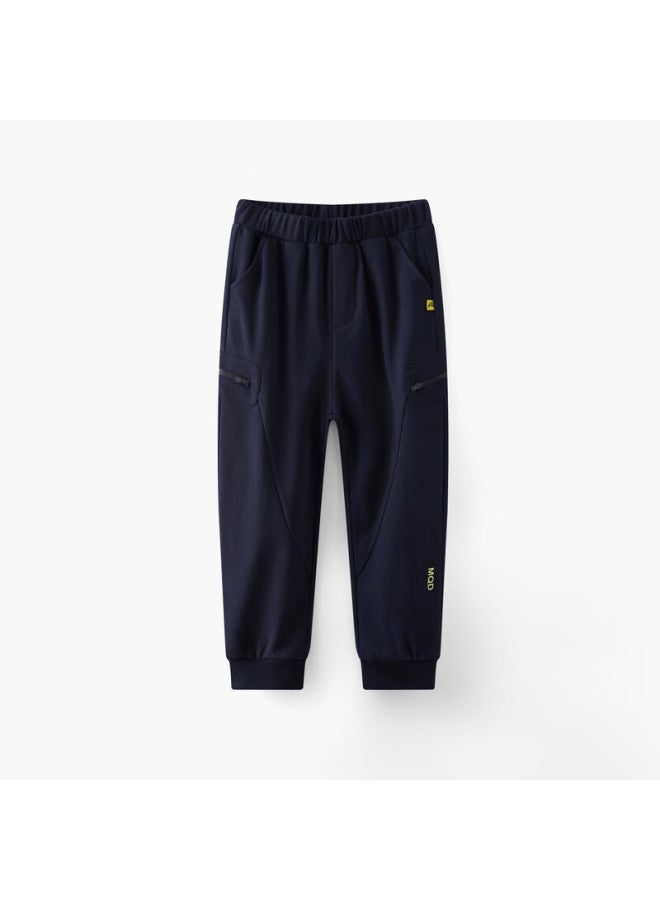 Mqd Maqidun Kids Knit Jogger Pants Autumn New Multicolor Children's Sports Pants - Image 4