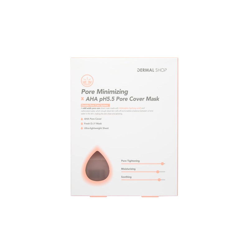 Transparent Pore Reducing Mask AHA pH55 Dermal Shop