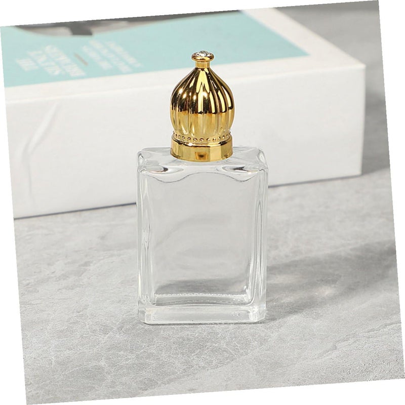 15ml Glass Roller Perfume Bottles Set of 3 – Refillable Essential Oil Bottles with Gold, Silver, and Black Caps – Portable Sample Fragrance Containers for Travel and Personal Care - Image 2
