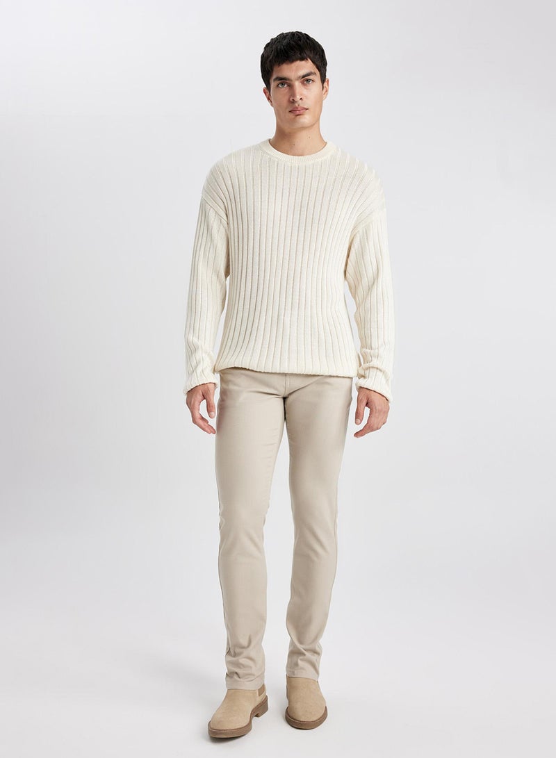 DeFacto Relax Fit Crew Neck Sweater  - Image 4