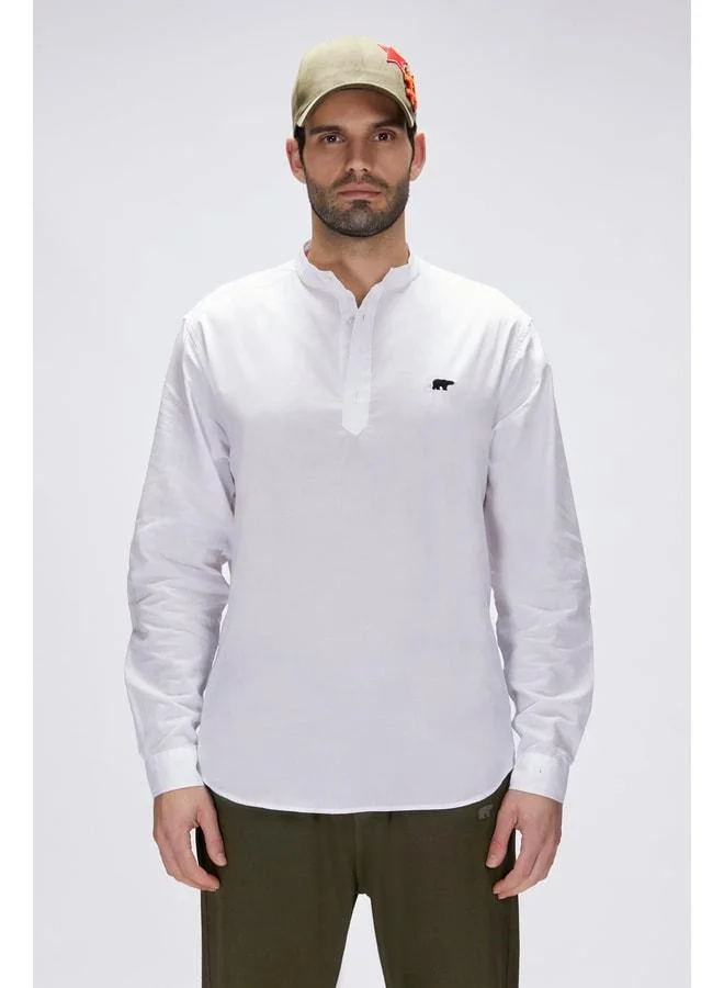 Bad Bear Luigi White Men's Shirt.