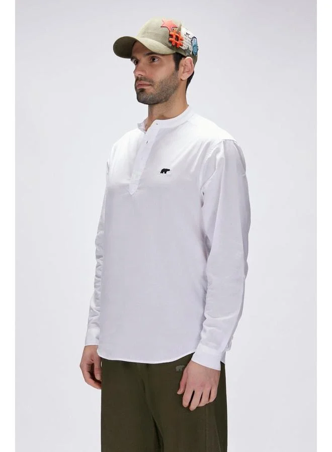 Bad Bear Luigi White Men's Shirt.