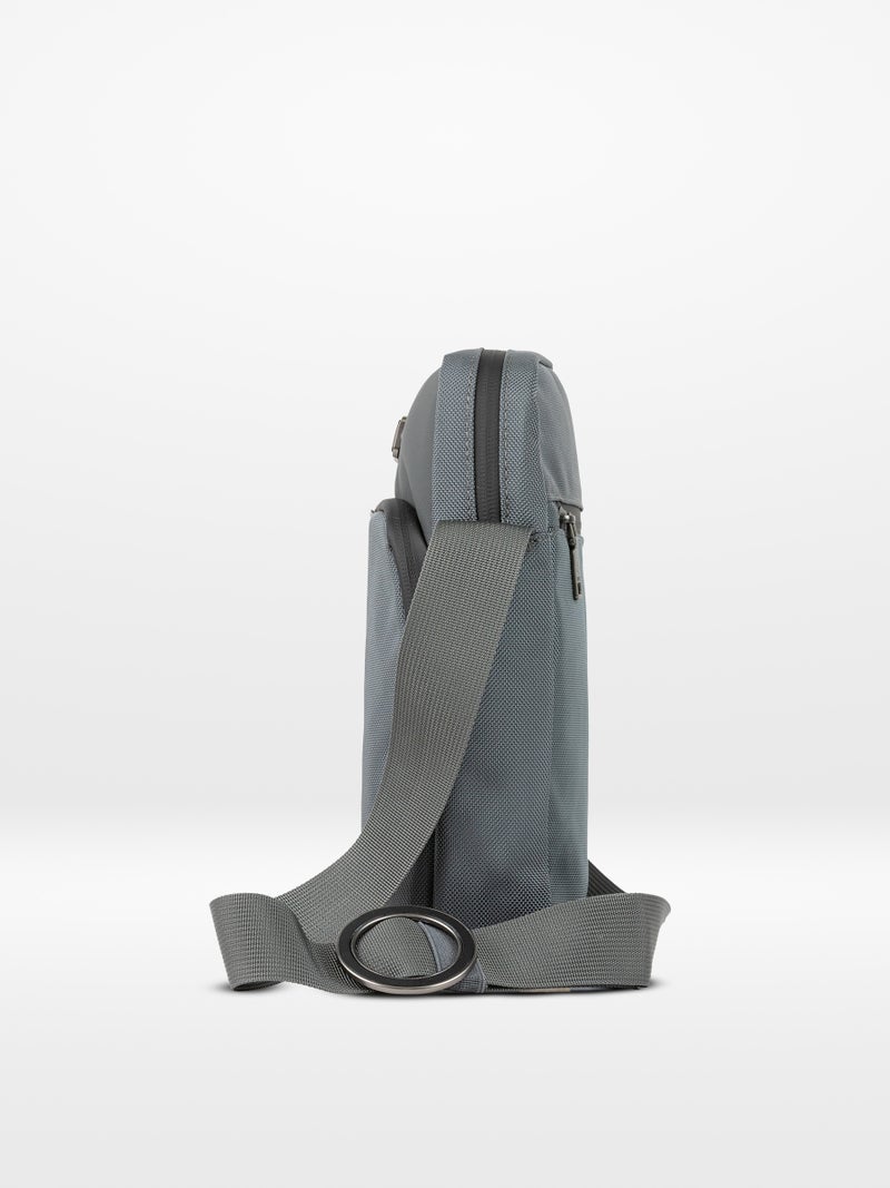 ORYX O-Cross Lightweight Travel Sling with MagSafe Multi-Pocket Organizer Grey - Image 3