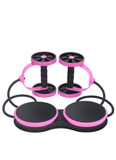 Generic Multifunction Abdominal Wheel - Pink/Black  - Image 1