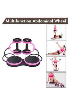 Generic Multifunction Abdominal Wheel - Pink/Black  - Image 2