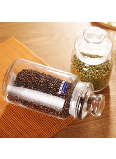 Luminarc Luminarc Glass Food Storage Jar - 0.5 L, 0.75 L, 1 L ,Pack Of 3, Clear  - Image 2
