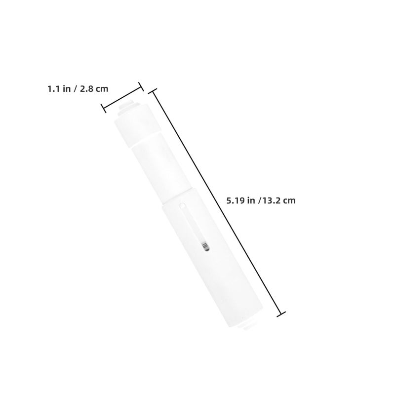 Telescopic Spring Loaded Toilet Paper Roll Holder Replacement Stainless Steel Spindle Wall Mount - Image 3