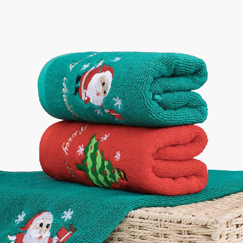 Christmas Gift Box Towel Cotton Towel Gift Box Holiday Gift Towel Christmas Towel - Image 4