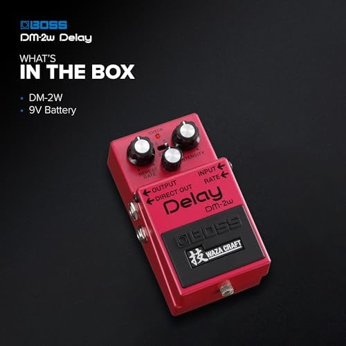 Boss DM2W Delay Waza Craft Guitar Effects Pedal - Image 3