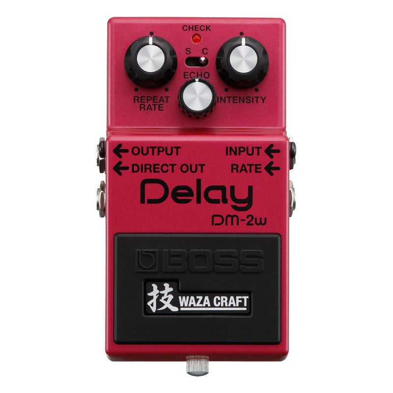 Boss DM2W Delay Waza Craft Guitar Effects Pedal - Image 2
