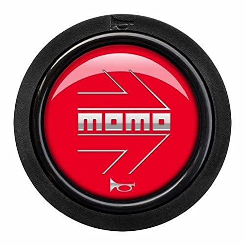 MOMO Sphoarwredchf Push Button Arrow Logo Polish RedChr 2 C F