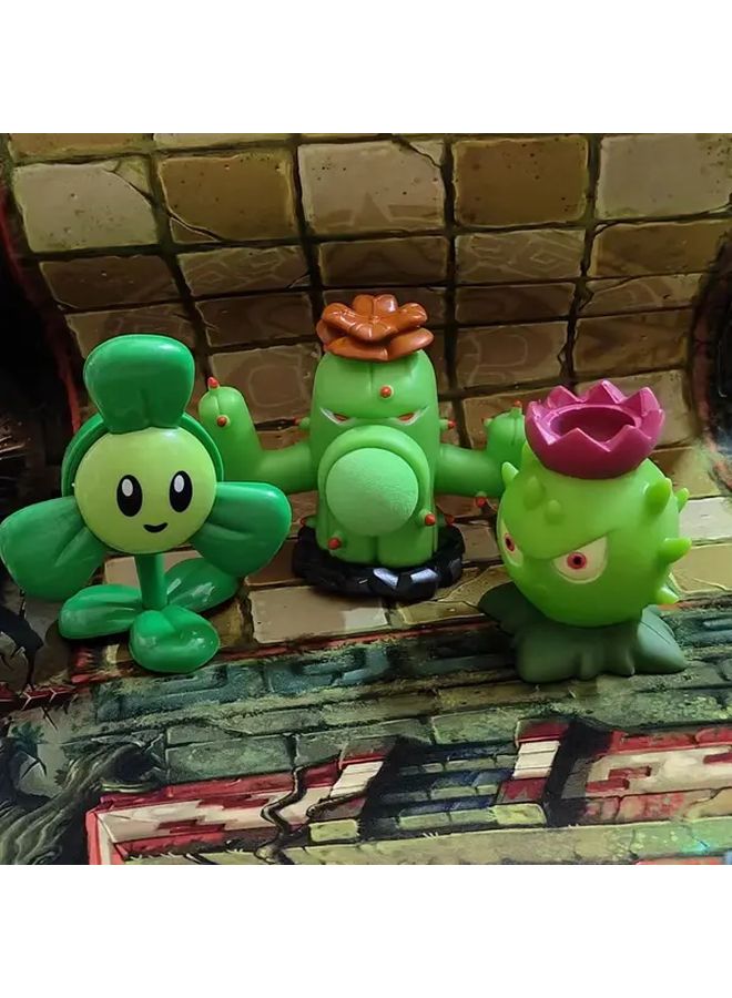 Cactus Queen Flower Rafflesia Plant vs Zombie Toy Set 3pcs - Image 5