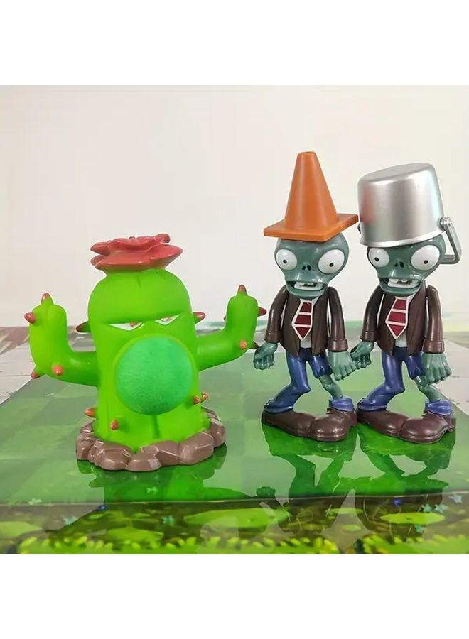 Cactus Queen Flower Rafflesia Plant vs Zombie Toy Set 3pcs - Image 2