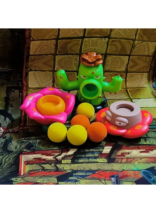 Cactus Queen Flower Rafflesia Plant vs Zombie Toy Set 3pcs - Image 4