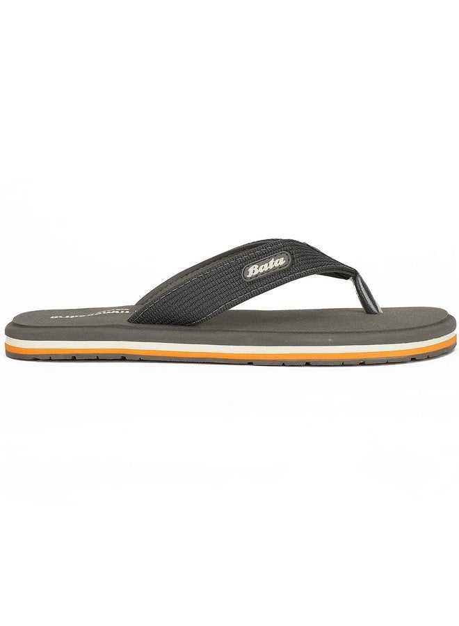 Bata Men ORTHORISE Grey Flip Flops, Size- 10 - Image 2