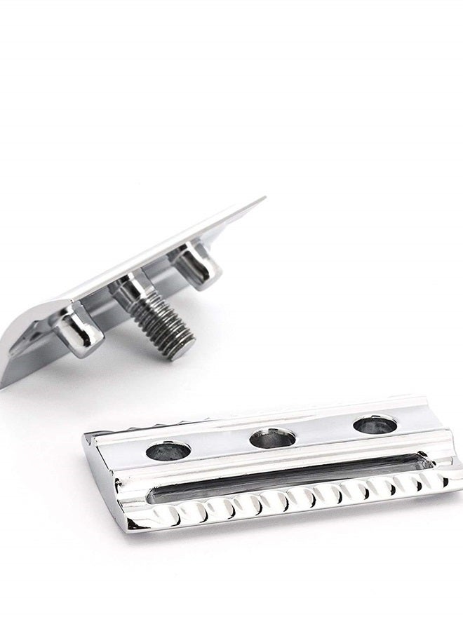 MÜHLE TRADITIONAL R89 Double Edge Safety Razor (Closed Comb) | Perfect for Everyday Use | Barbershop Quality Close Smooth Shave | Luxury Razor for Men