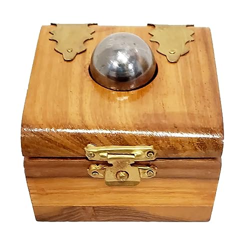 MilesMagic Magicians Steel Ball Thru Glass Gimmick Box Penetration Through Solid Glass Sheet Mentalism for Real Close Up Street or Stage Illusion Magic Trick - Image 5
