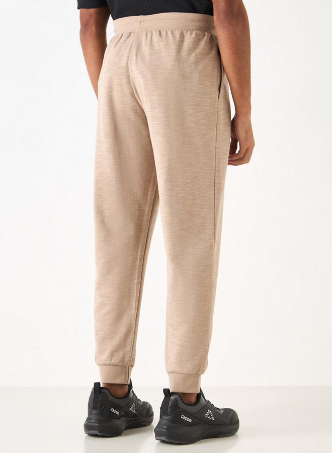 كابا بنطلون رياضي بتطريز شعار ورباط إغلاق وجيوب من كابا - Image 3