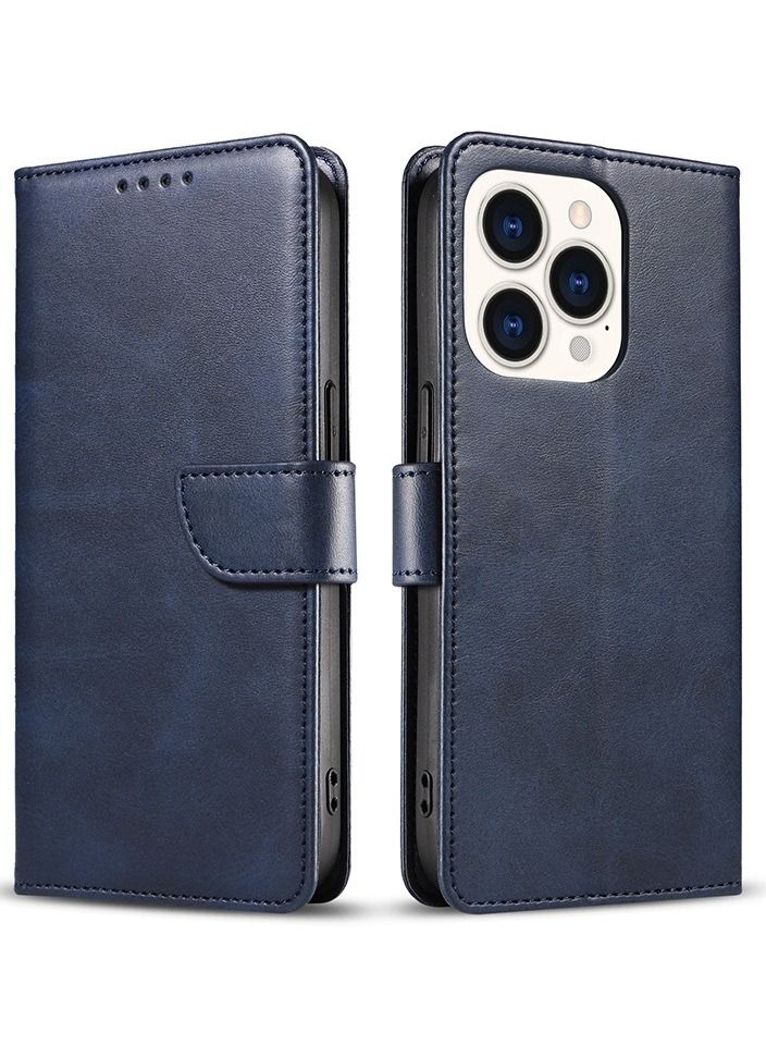 Loquat Suitable For iPhone Solid Color Flip Type Anti-fall Mobile Phone  Case - Image 1