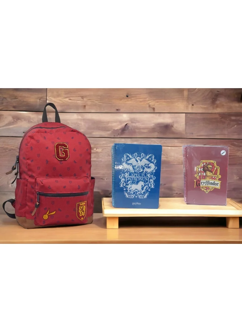 Harry Potter Backpack and 2 Hard Cover Notebooks