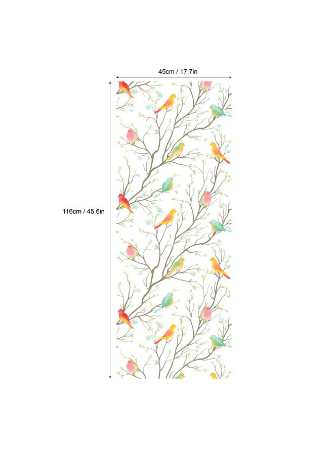 Bluejw Frosted Window Decorative Film Glass Film Anti-peep Anti-light Film Toilet Bathroom Transparent Opaque Window Stickers - Image 1