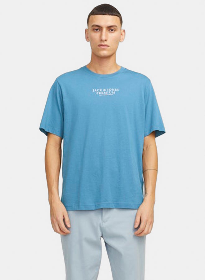 JACK & JONES Mens Bluarchie Crew Neck Tee - Image 1