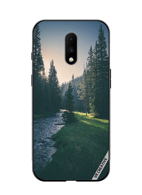 Protective Case Cover For OnePlus 7 Pas Sans Logo Design Multicolour