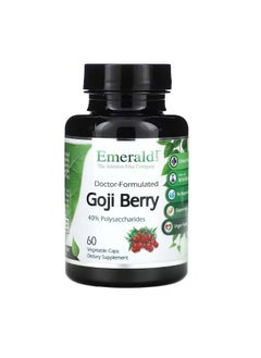 Emerald Laboratories Goji Berry 60 Vegetable Caps  - Image 1
