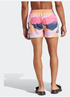 Adidas City Escape Camo 3-Stripes Cix Swim Shorts  - Image 2