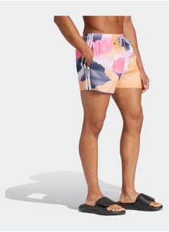 Adidas City Escape Camo 3-Stripes Cix Swim Shorts  - Image 3