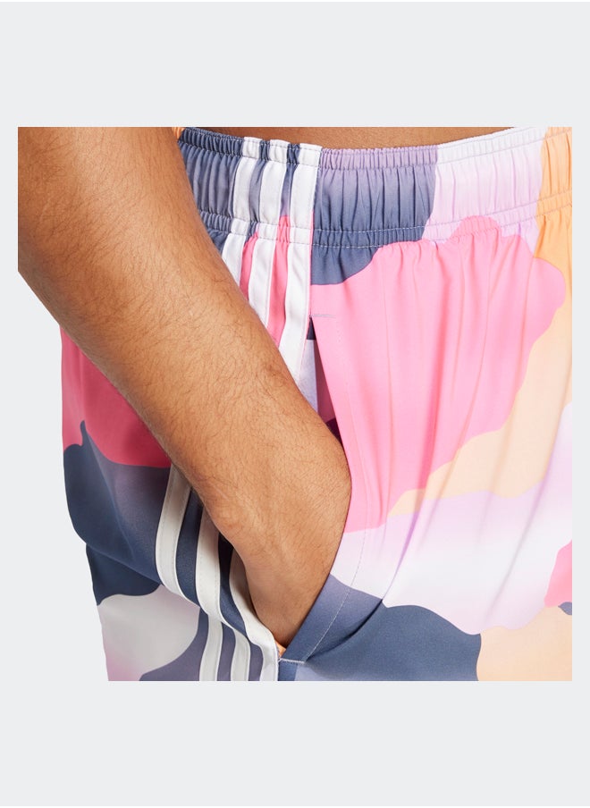Adidas شورت سباحة City Escape Camo 3-Stripes Cix  - Image 5